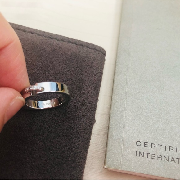 💯Auth! CHAUMET Liens Evidence 18 carat white gold ring - Picture 8 of 12